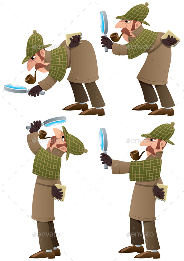 Detective Set - People Characters