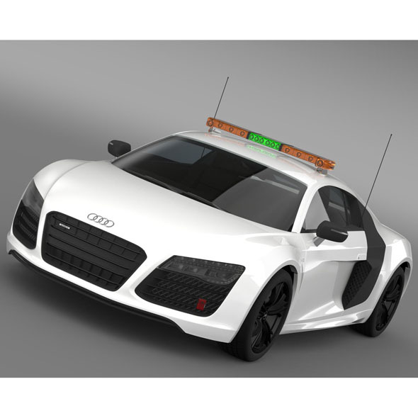 Audi R8 V10plus - 3Docean 10011054