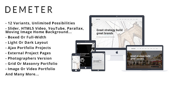 Demeter - Creative - ThemeForest 9937984