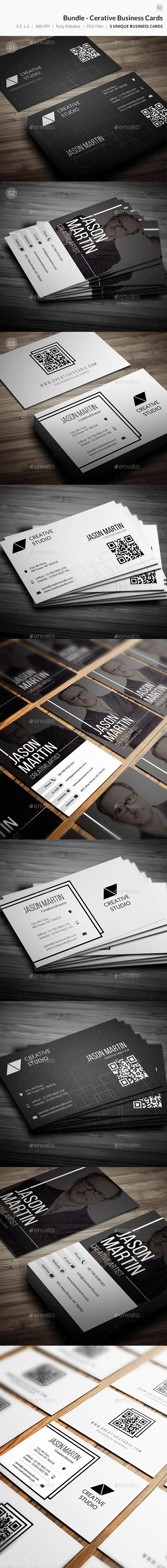 Bundle - Corporate Employee Business Cards - 62 - Corporate Business Cards