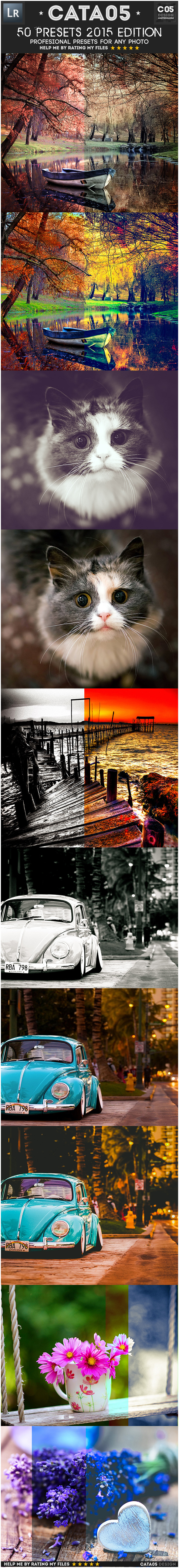 50 Presets 2015 Edition - Landscape Lightroom Presets