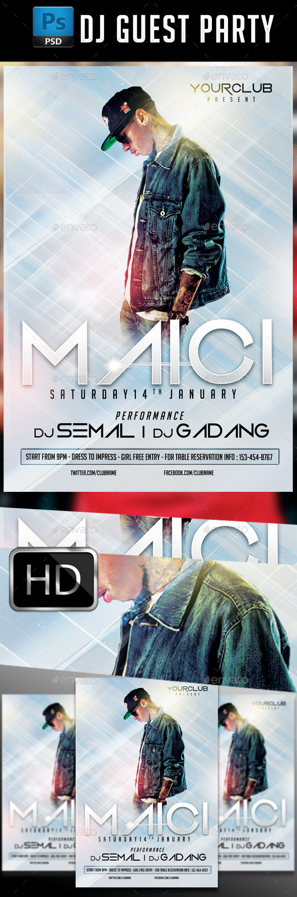 Guest Dj Party #5 - Clubs & Parties Events