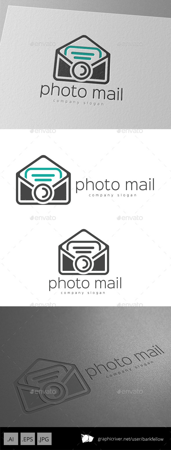 Photo Mail Logo Design - Symbols Logo Templates