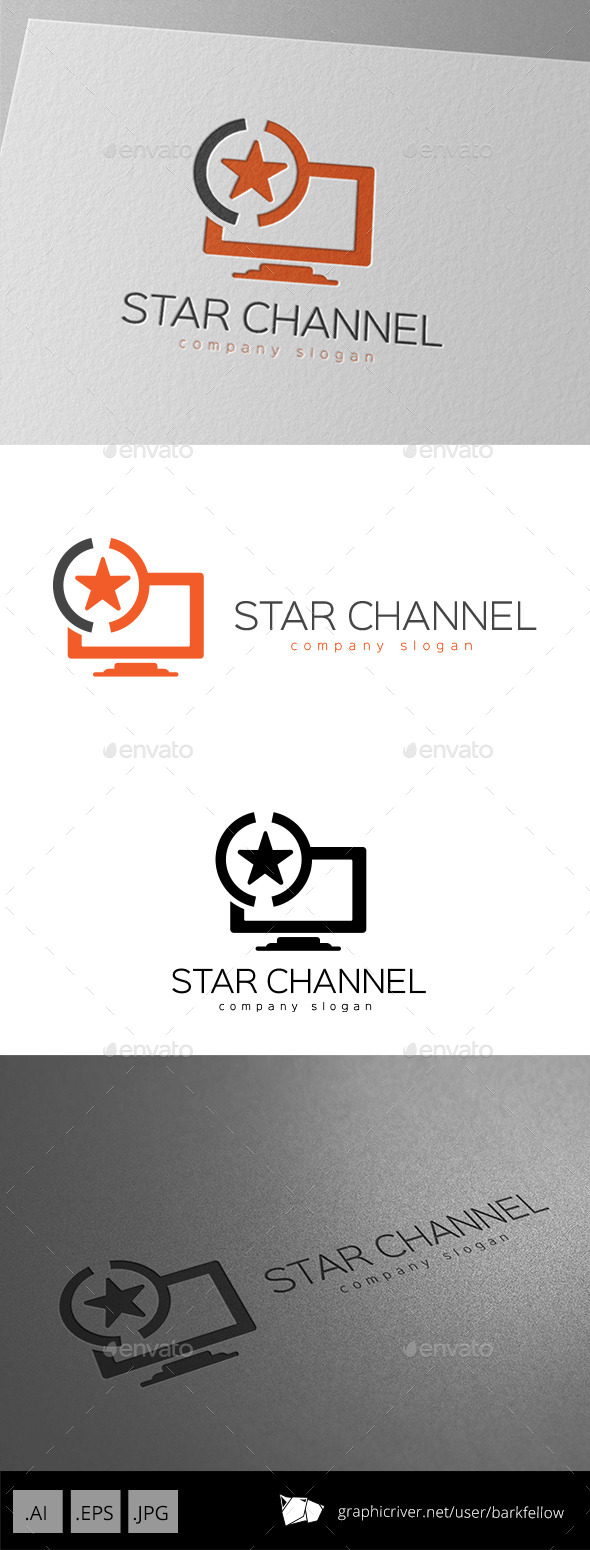 Star TV Channel Logo - Objects Logo Templates