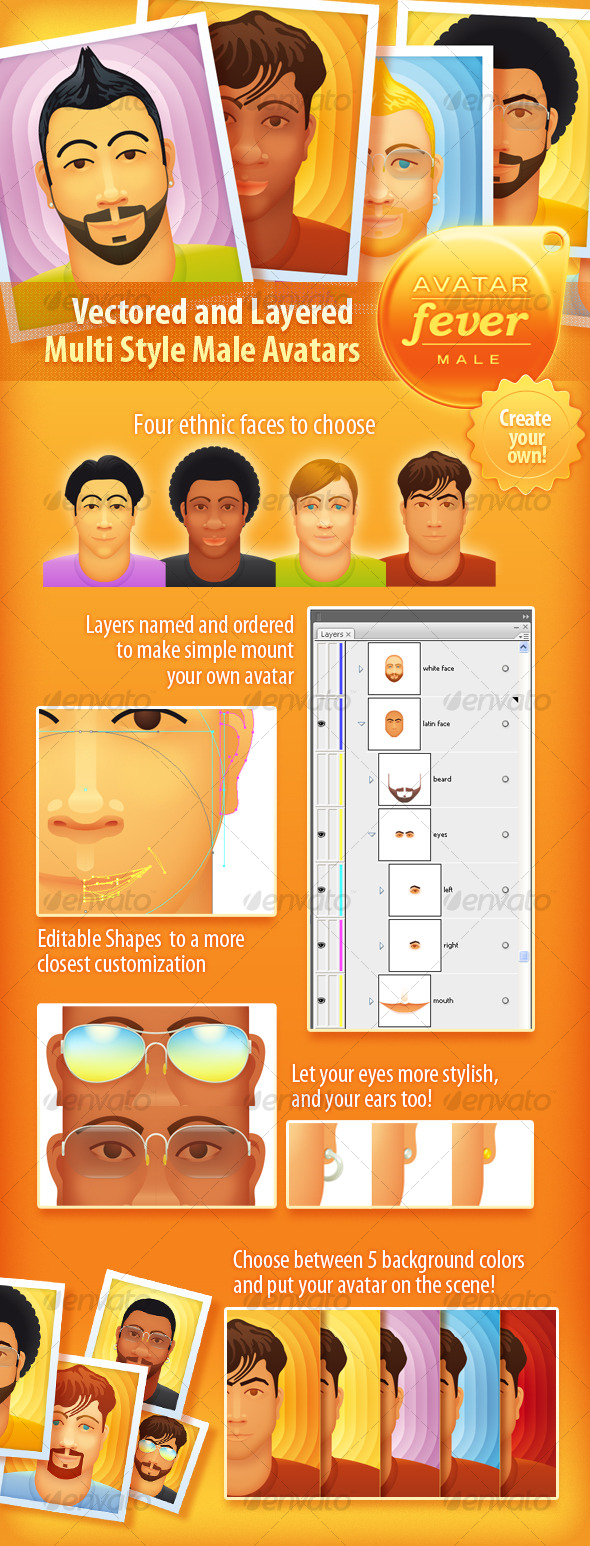 AVATAR FEVER - MALE - People Characters
