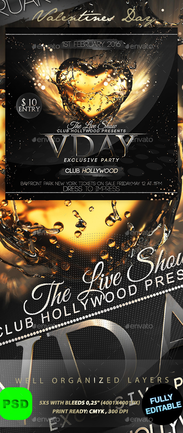 Valentines Day - Events Flyers