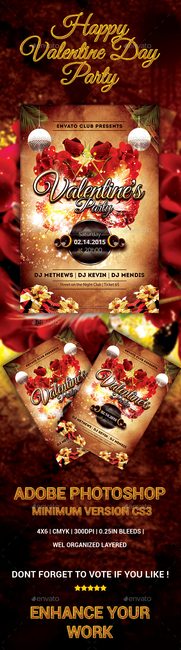 Valentine Day Party 2015 Flyer-v11 - Clubs & Parties Events