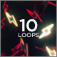 Floating Neon Shapes Loops (10-Pack) Floating Neon Shapes Loops (10-Pack) - VideoHive Item for Sale