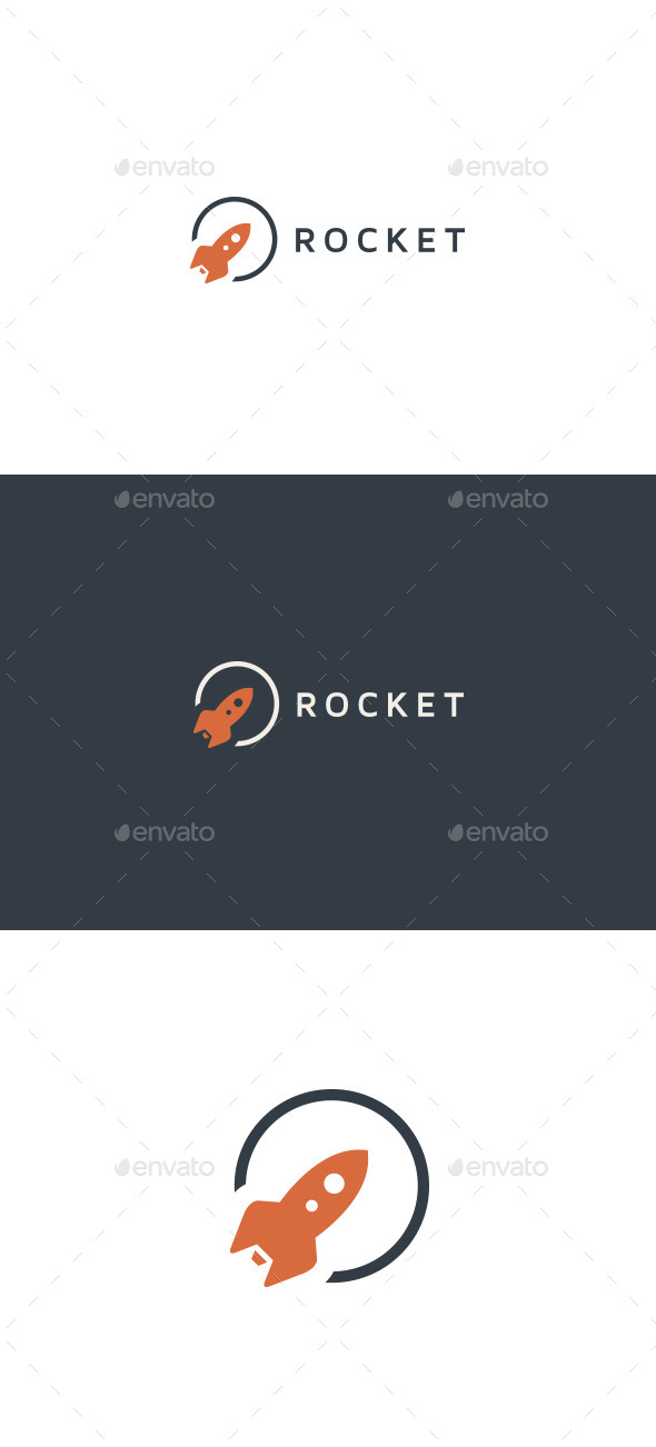 Rocket Logo Template - Objects Logo Templates