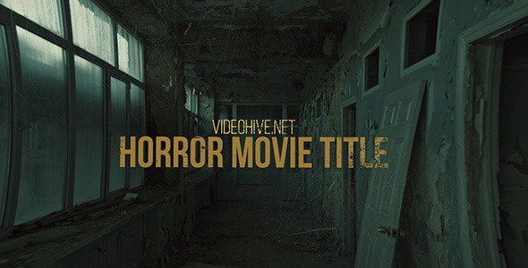 Horror Movie Opening - VideoHive 10021603