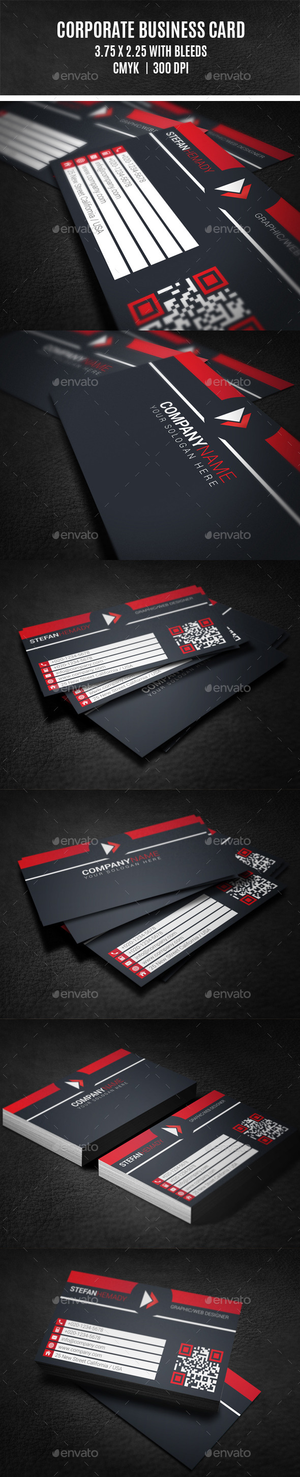 Corporate Business Card - Corporate Business Cards