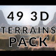Terrain Pack 41 3D Models 