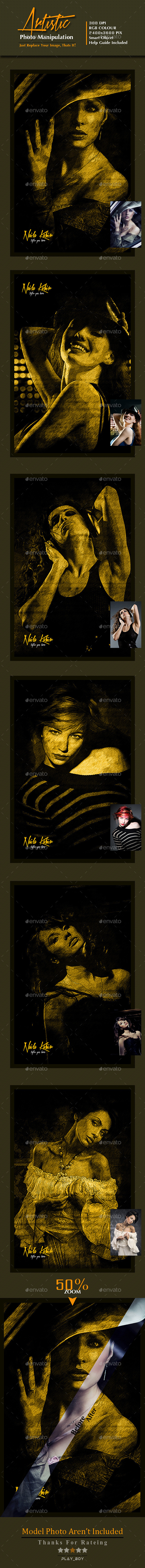 Artistic Photo Manipulation Vol. 6 - Artistic Photo Templates