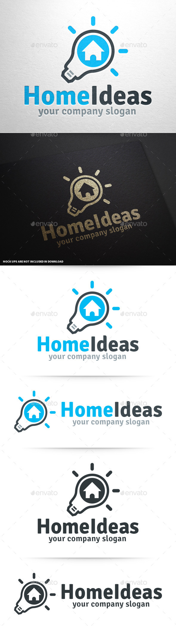Home Ideas Logo v2 - Objects Logo Templates