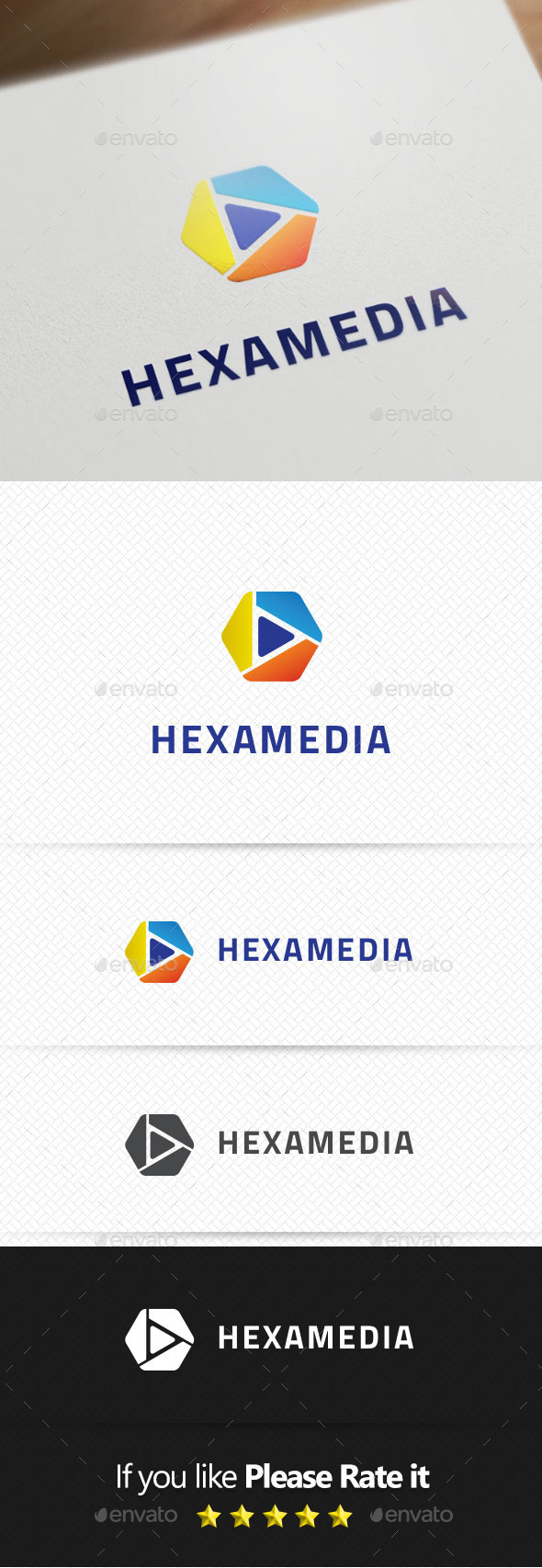Hexamedia Logo Templates - Buildings Logo Templates