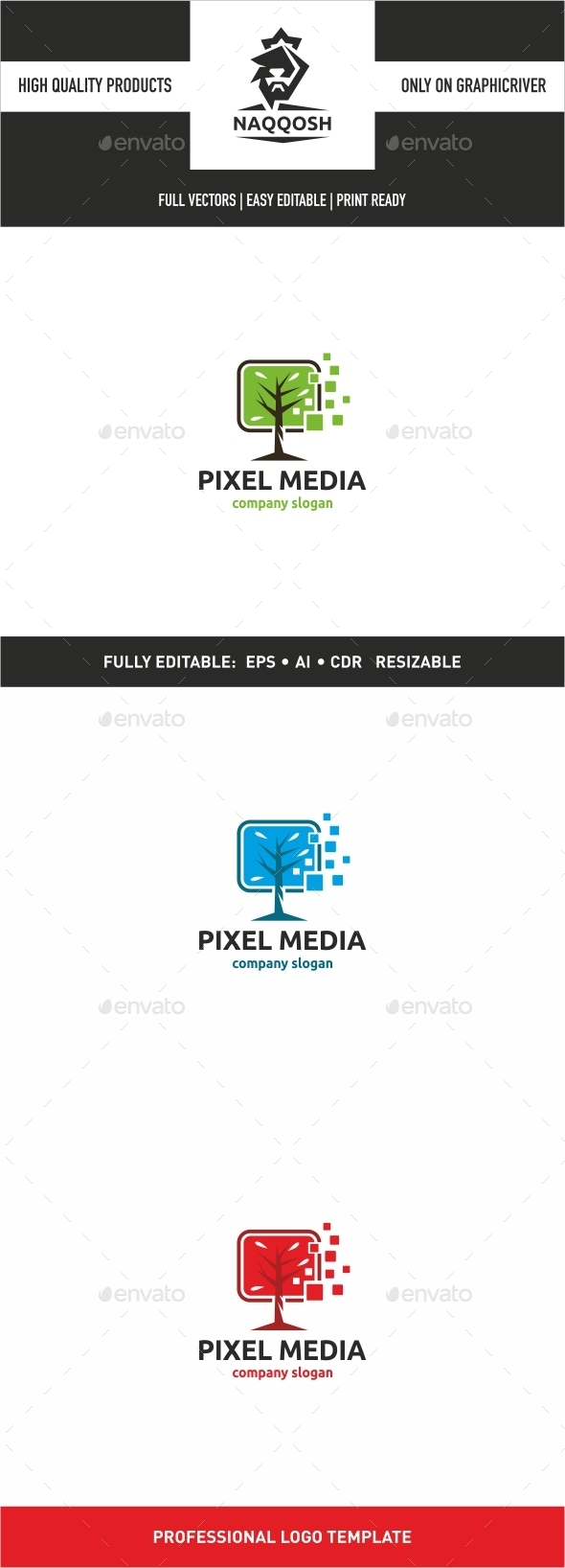 Pixel Media - Logo Templates