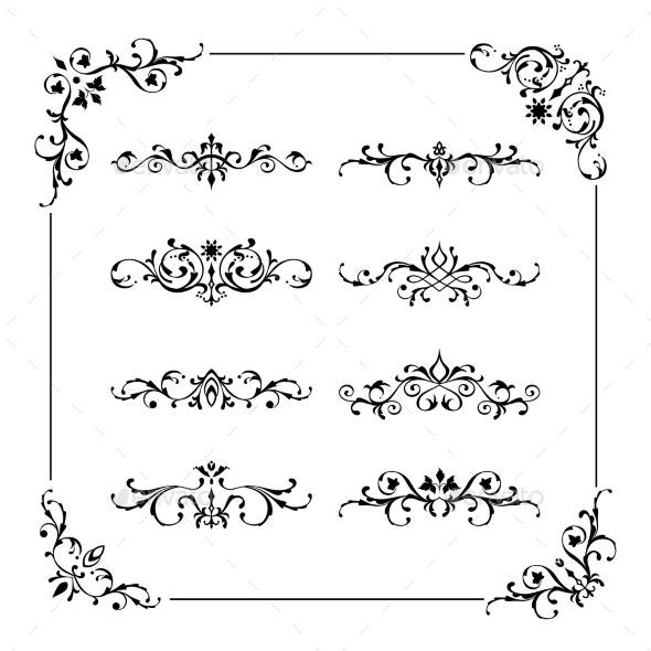 Vintage Frame and Borders - Borders Decorative