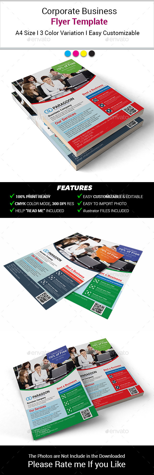 Multipurpes Business Flyer Vol-29 - Corporate Brochures
