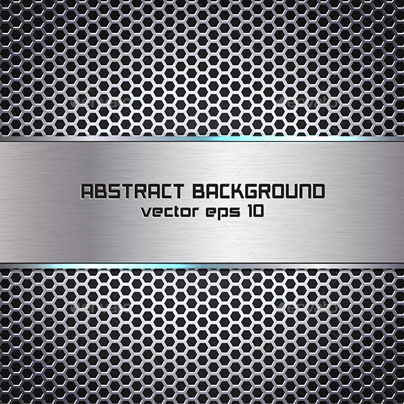 Stylish Metallic Background - Backgrounds Decorative