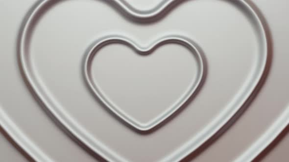 Abstract 3d Silver Heats Render Background Loop alt