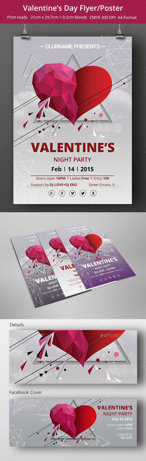 Valentine's day party event - Clubs & Parties Events