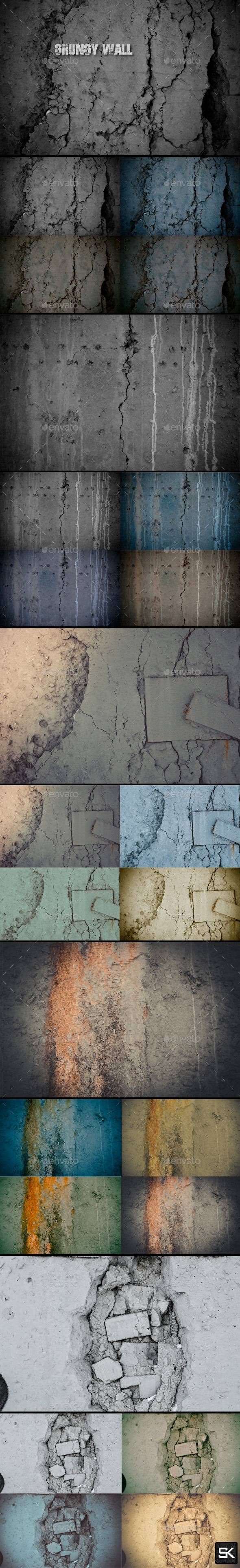 Grungy Wall - Industrial / Grunge Textures