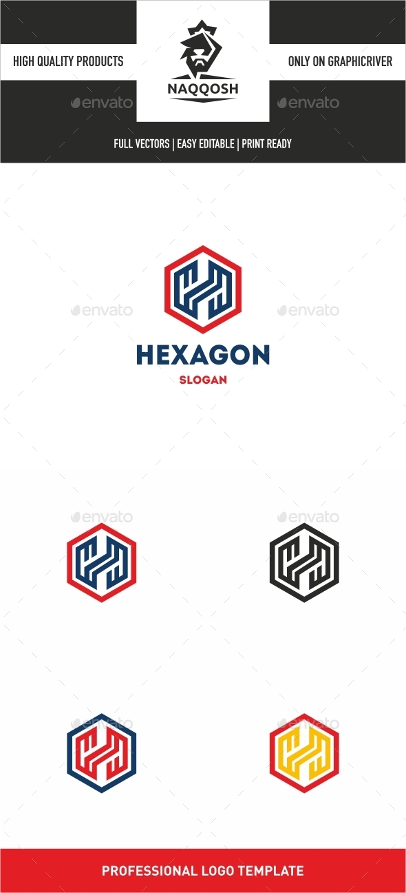 Hexagon - Symbols Logo Templates