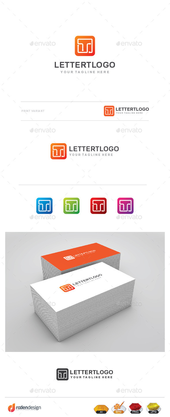 Letter T Logo - Letters Logo Templates