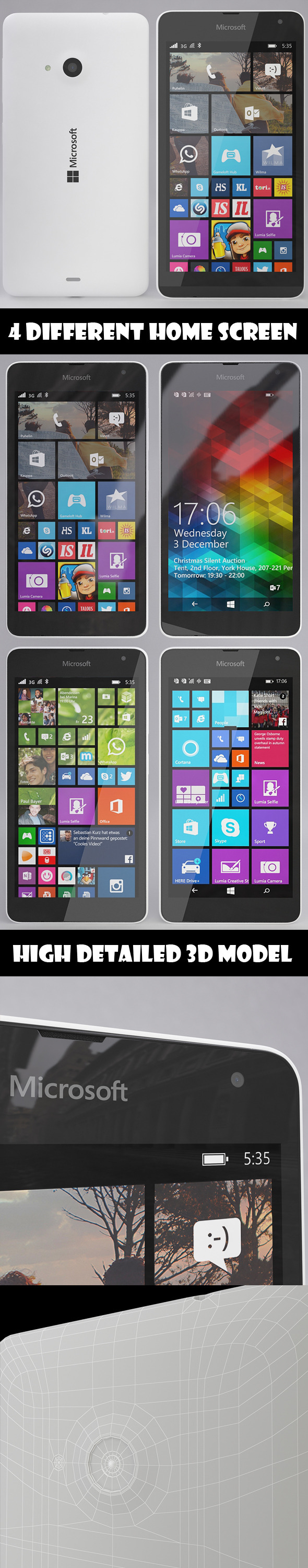 Microsoft Lumia 535 - 3Docean 10049212