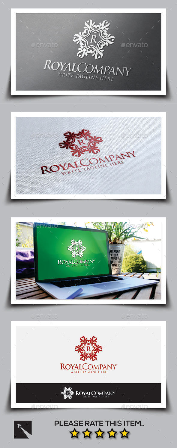 Royal Company Logo Template - Crests Logo Templates
