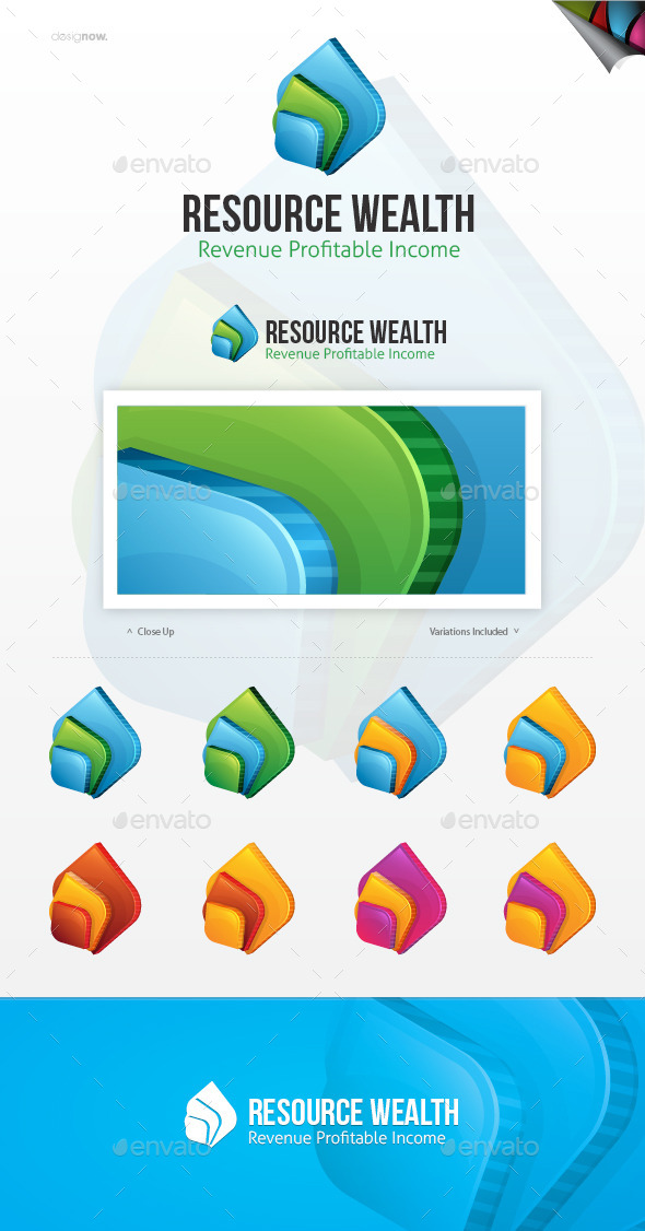 Resource Wealth Logo - Nature Logo Templates