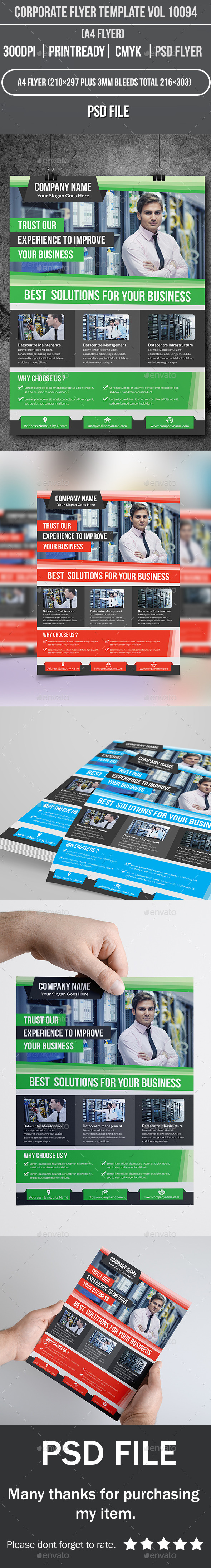 Corporate Flyer Template Vol 10094 - Corporate Flyers