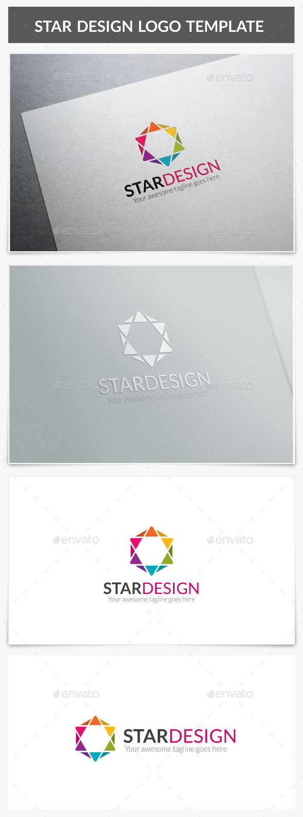 Star Design Logo - Vector Abstract