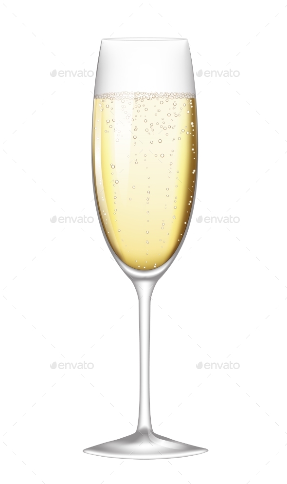 Glass of Champagne - Miscellaneous Seasons/Holidays
