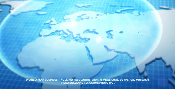 World Map Business