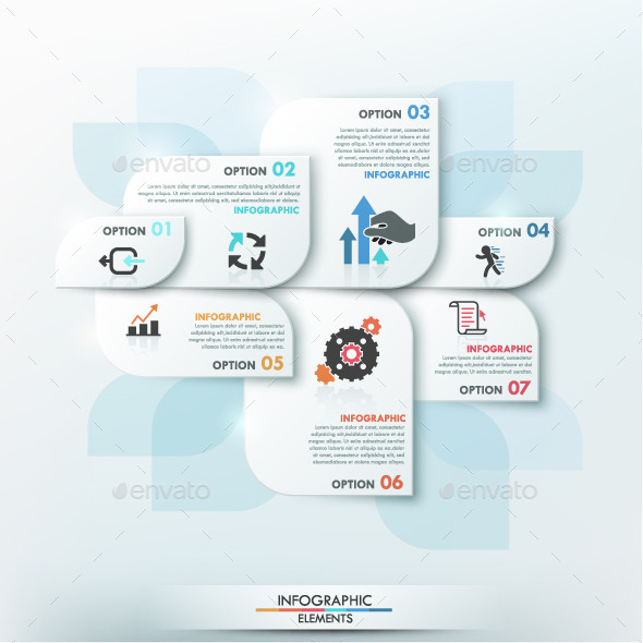 Modern Infographic Options Template - Infographics