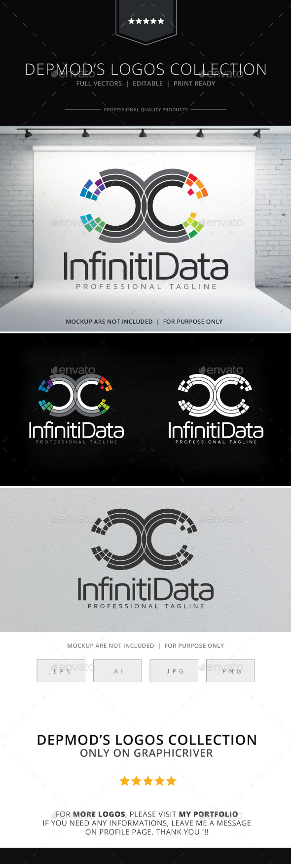 Infiniti Data Logo - Symbols Logo Templates