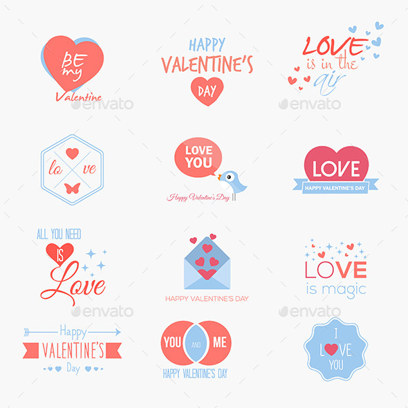 Valentine`s Day Set - Valentines Seasons/Holidays
