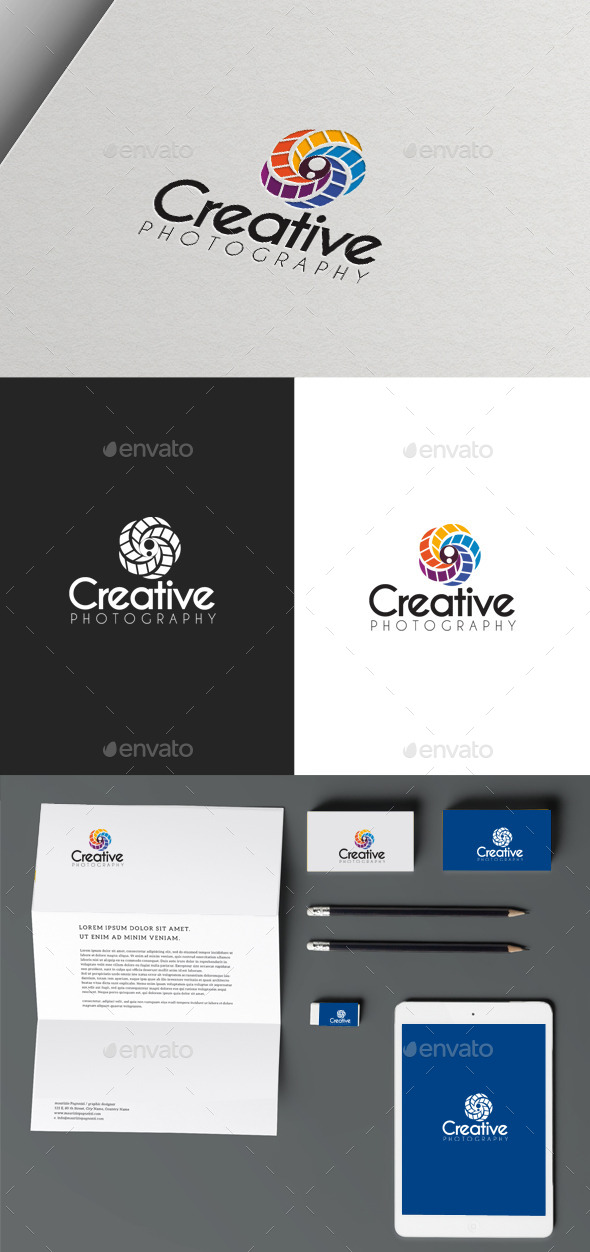 Creative Photography - Symbols Logo Templates