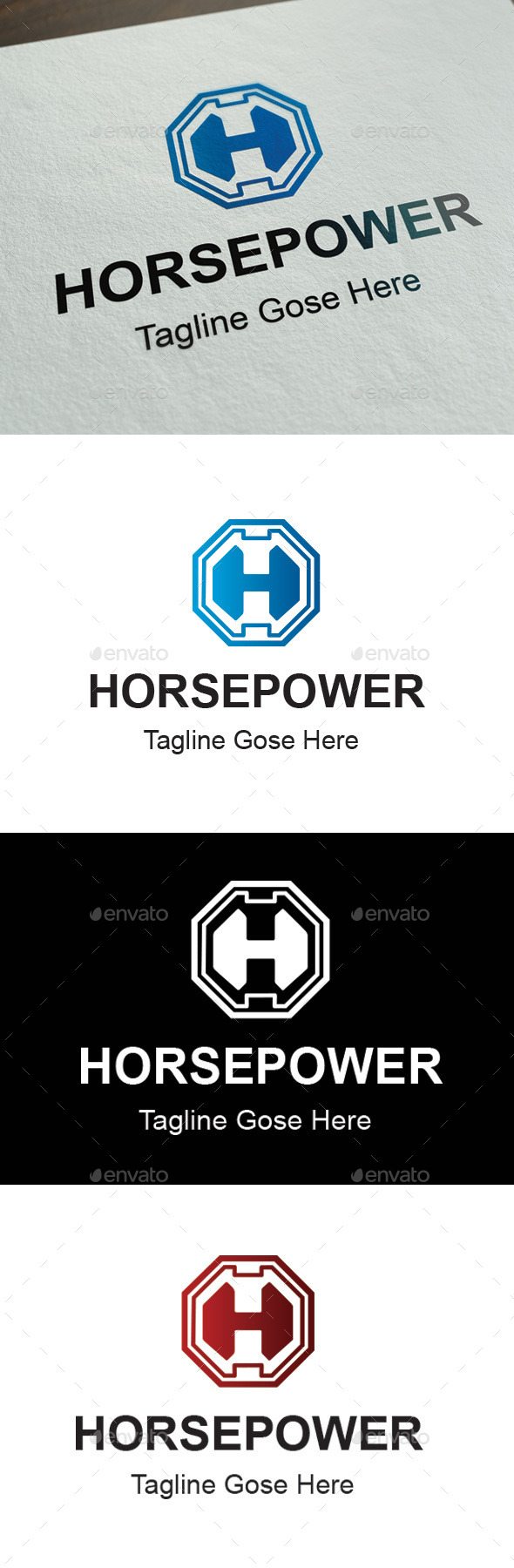 Horsepower Business logo - Objects Logo Templates