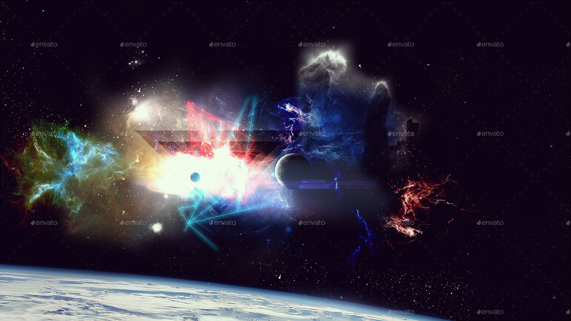 Fallacy Space Background, Graphics | GraphicRiver