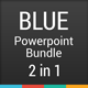 Blue Powerpoint Bundle - GraphicRiver Item for Sale