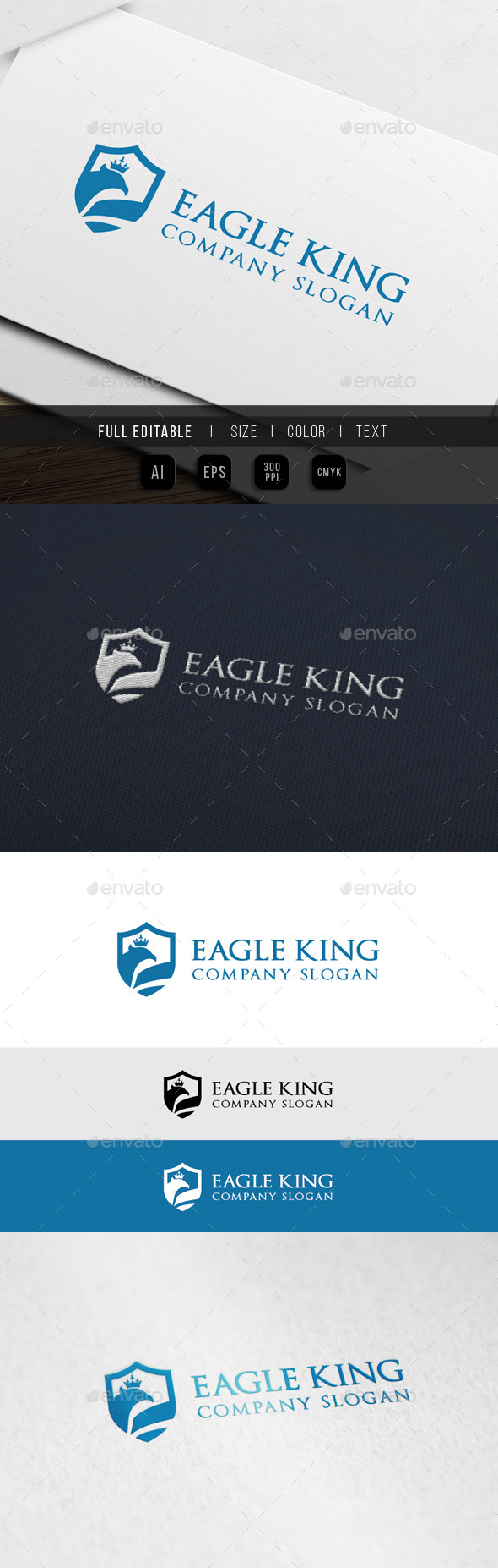 Eagle King Consulting Logo - Crests Logo Templates
