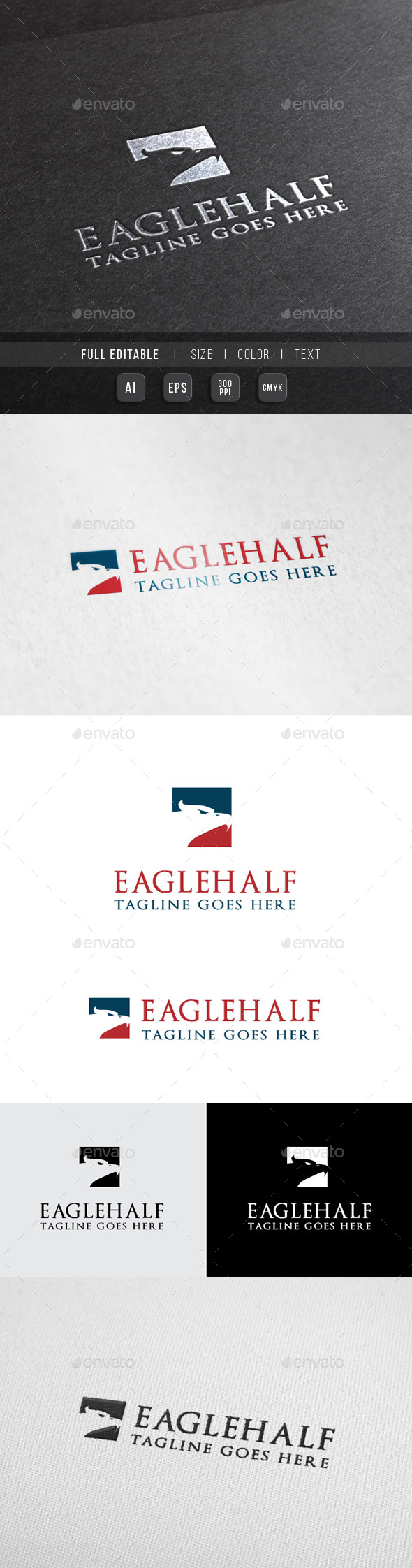 Eagle Finance - Tour Travel Logo - Animals Logo Templates