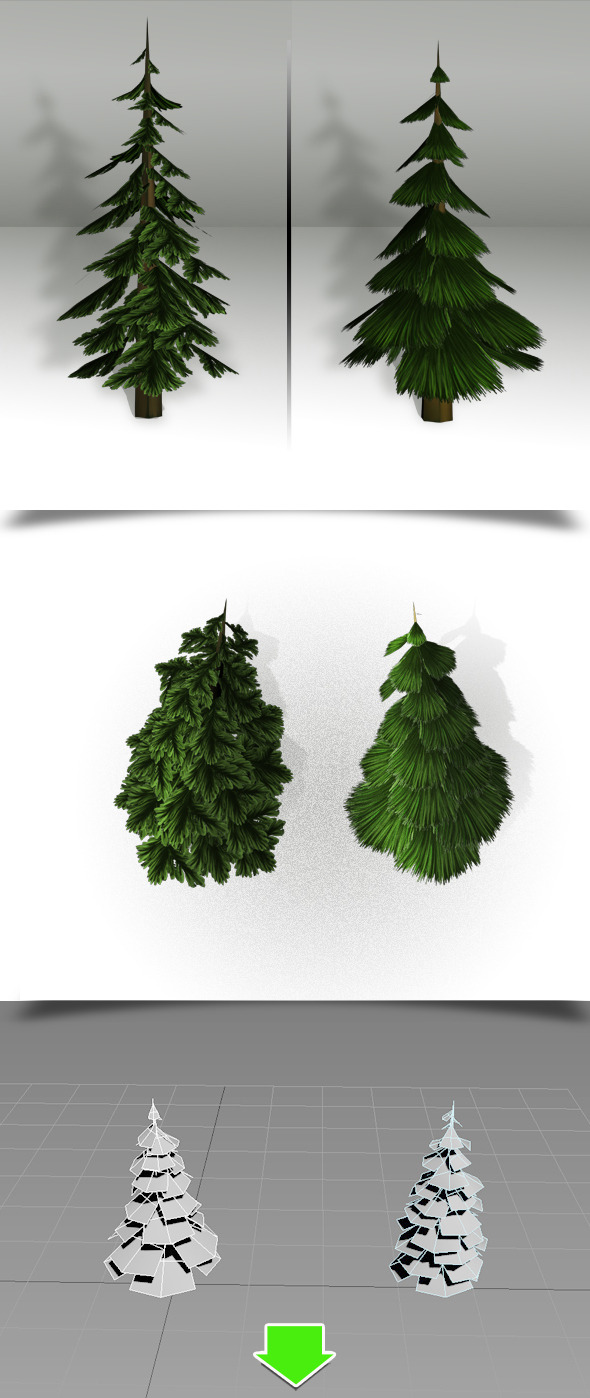 Tree Low Poly - 3Docean 10067439