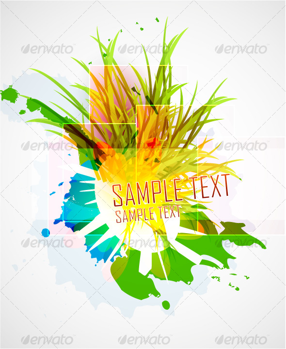 Floral abstract background - Flowers & Plants Nature