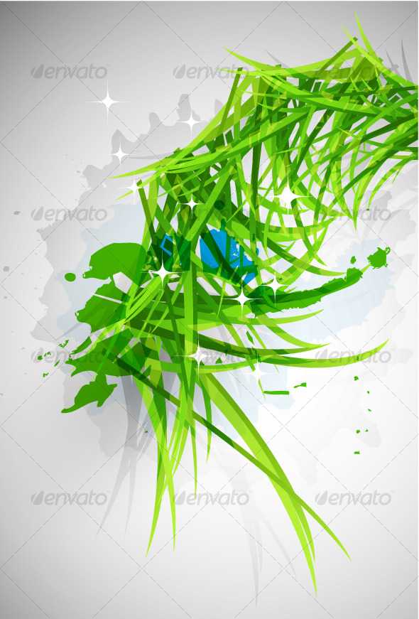 Grass vector design - Backgrounds Decorative