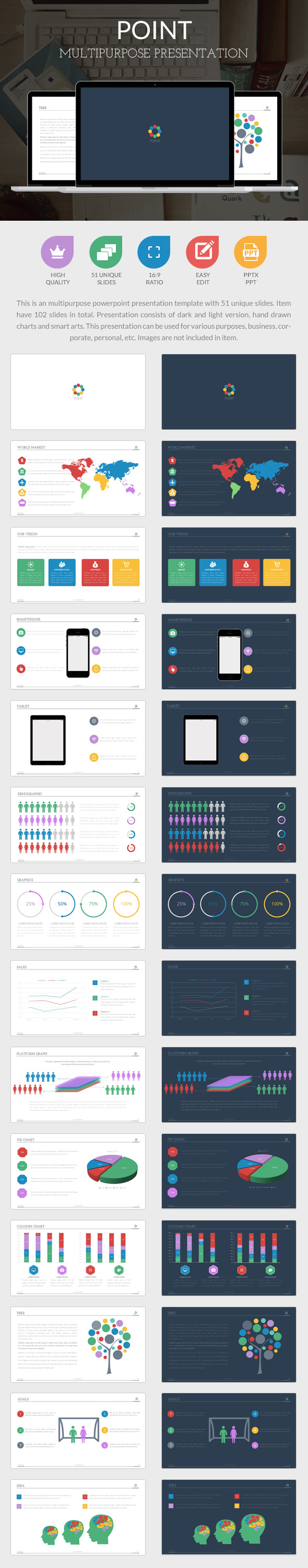 Point - Abstract PowerPoint Templates