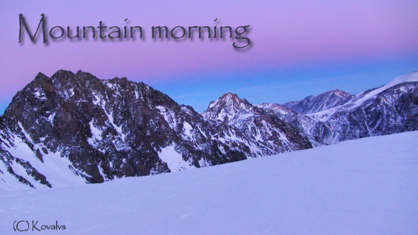 Morning Mountain