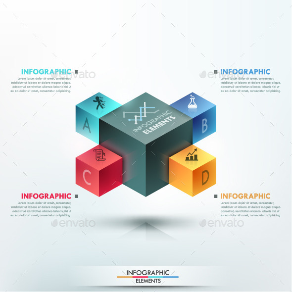 Modern Infographic Options Template - Infographics
